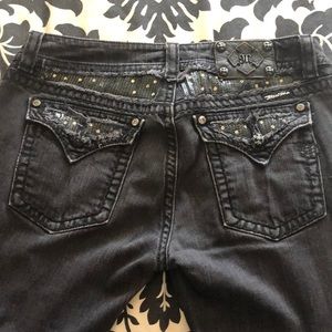 miss Me Black jeans JES14682 -Boot 33 Long/Tall